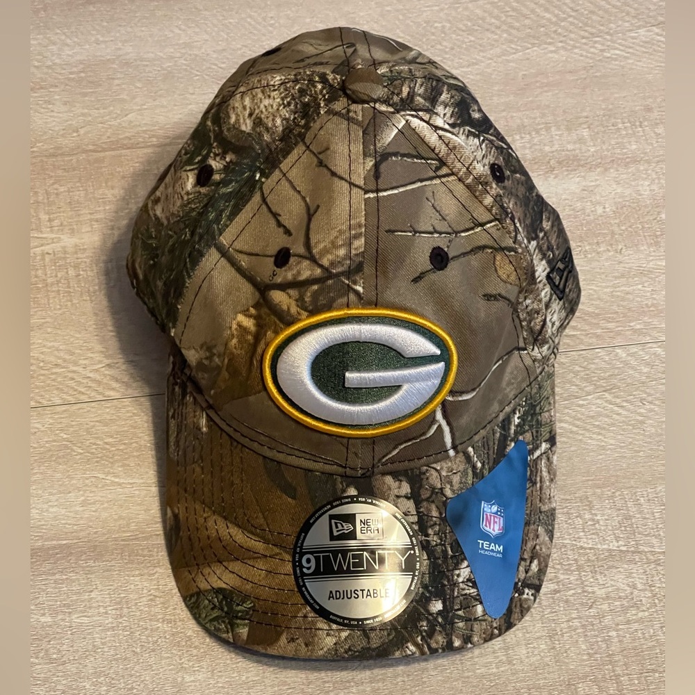 New Era 9twenty camo Green Bay Packers hat